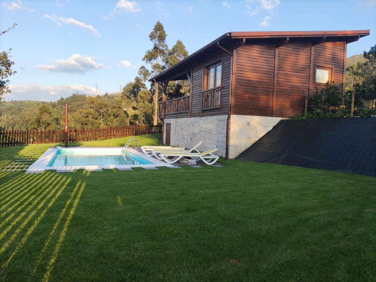 Quinta Da Resteva-Chale Do Rio Vieira do Minho Dış mekan fotoğraf